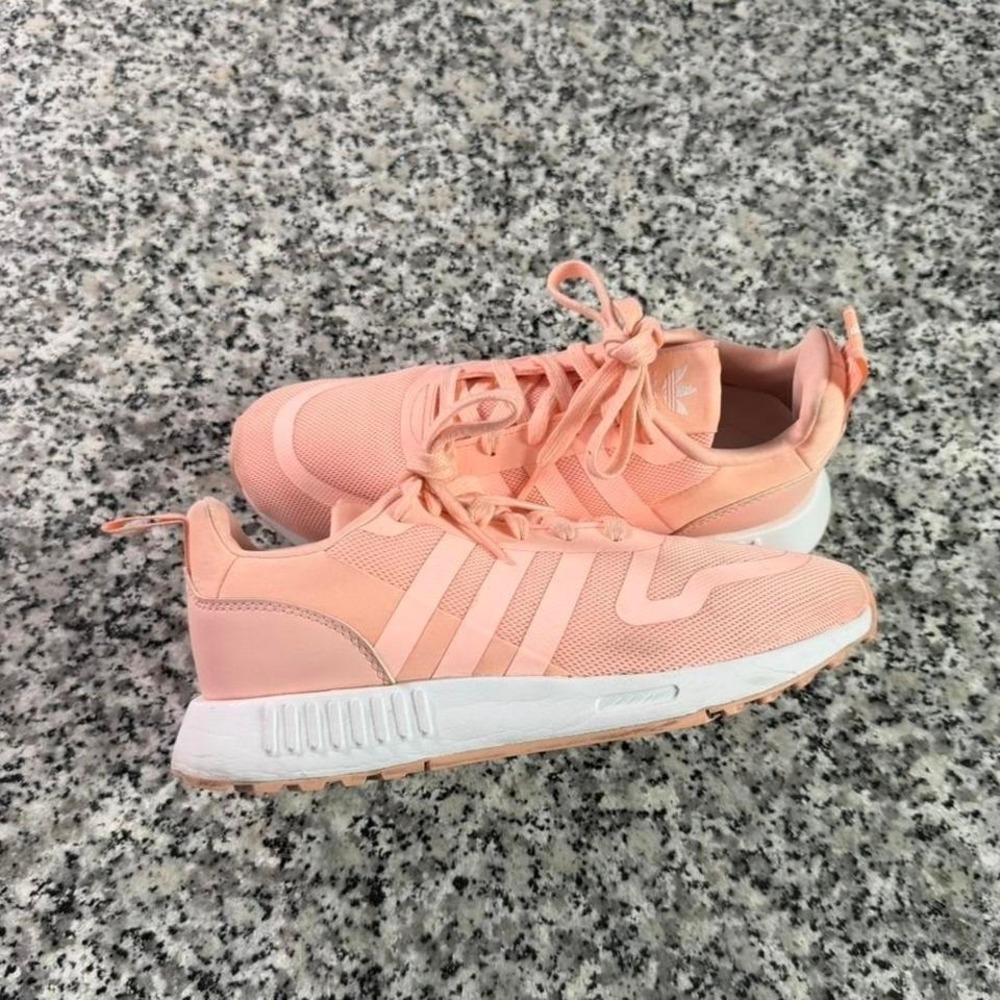 Adidas Multix Haze Coral Pink Running Sneaker Shoe W6.5 047136